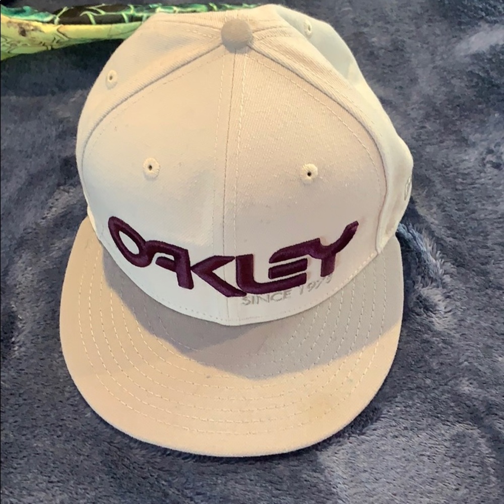 Oakley New Era Flat Brim Snap Back Hat